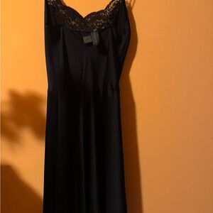 Black Lace Nightgown donna karan